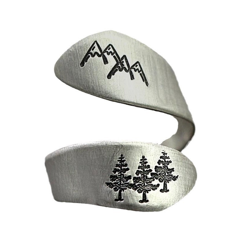 Romantische Silber Ring für besondere Momente