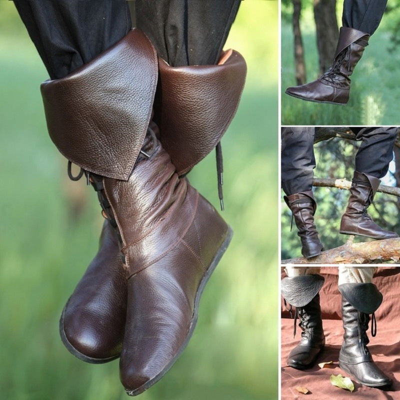Vintage inspirierte Orthopädische Stiefel