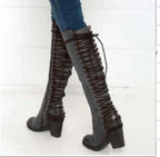 Vintage inspirierte Orthopädische Stiefel