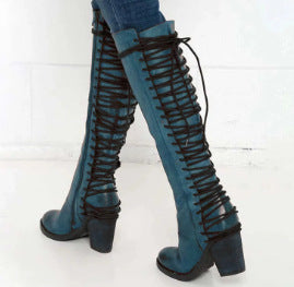 Vintage inspirierte Orthopädische Stiefel