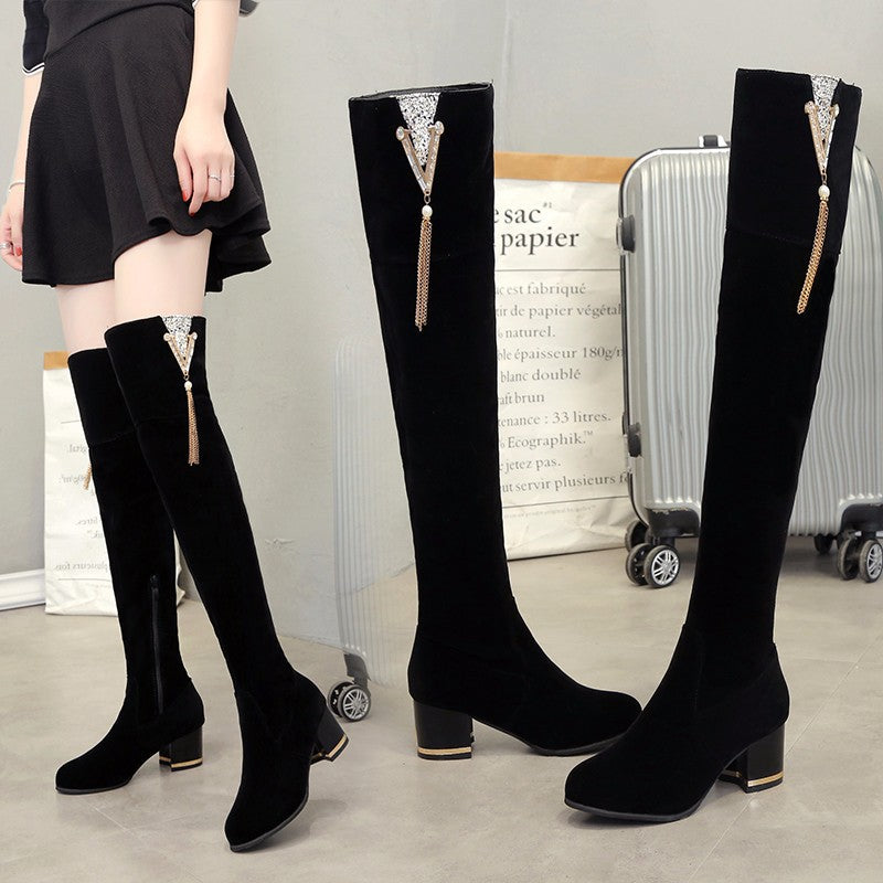 Schicke Orthopädische Stiefel mit einzigartigem Design