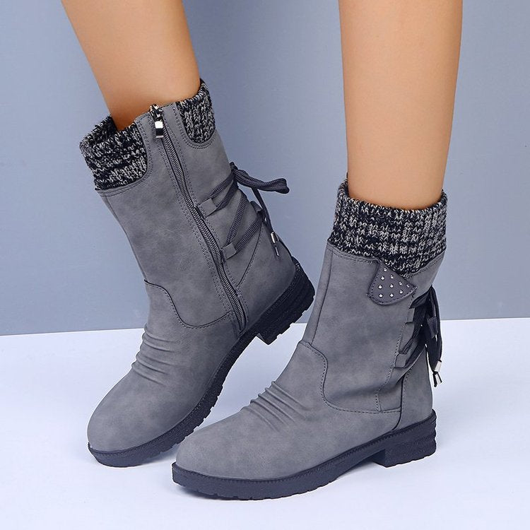 Anmutige Orthopädische Stiefel für modernen Look
