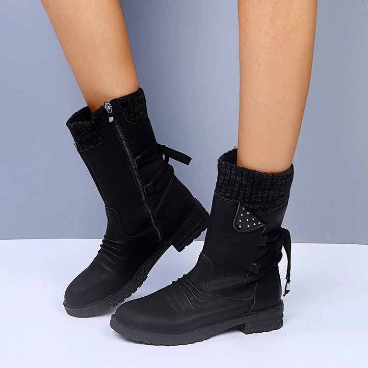 Anmutige Orthopädische Stiefel für modernen Look