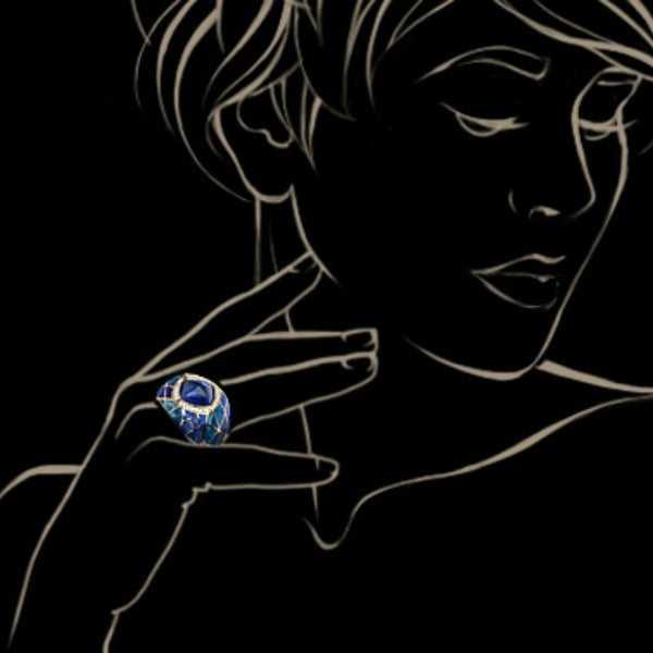 Handgefertigte Vintage Ring