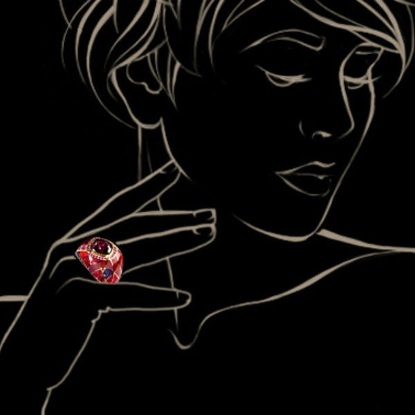 Handgefertigte Vintage Ring