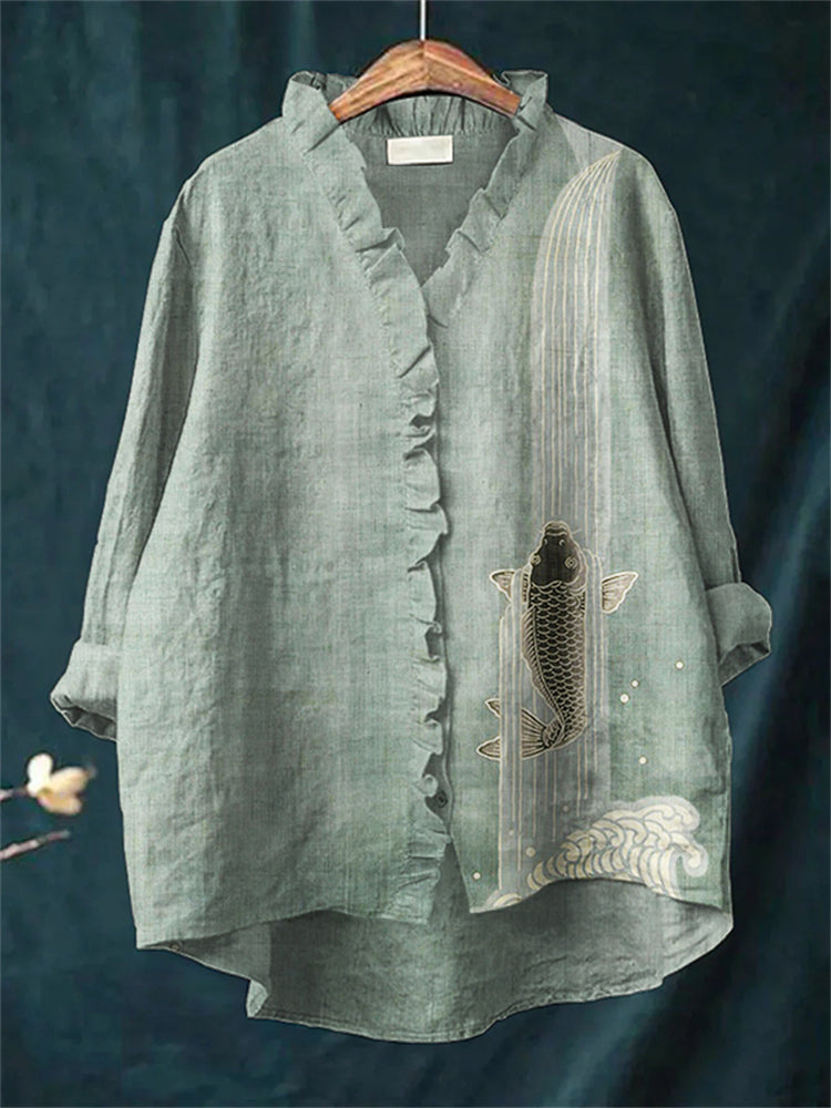 Anmutig gestaltete Bluse