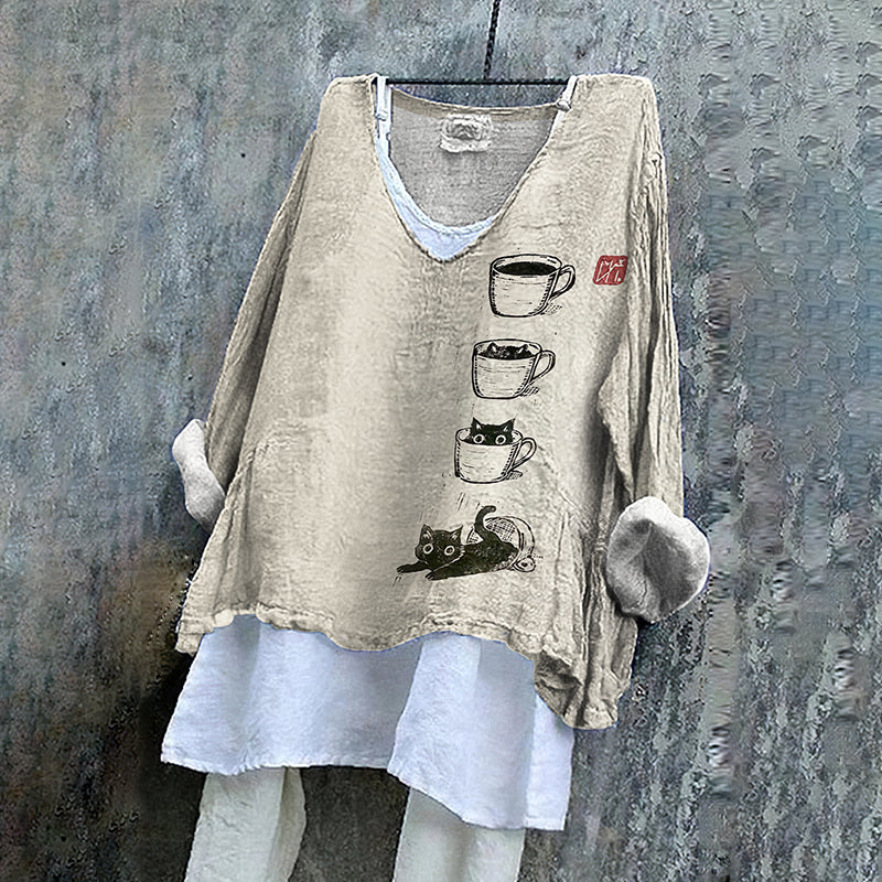 Anmutig gestaltete Bluse