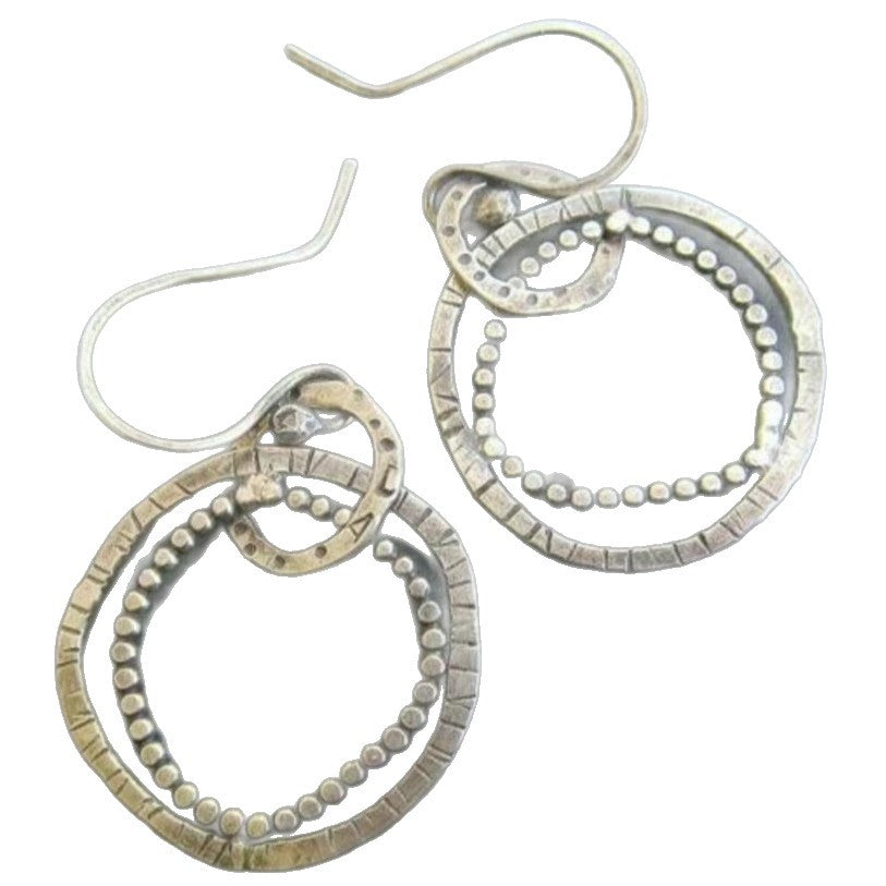 Handgefertigte Vintage Ohrring