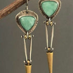 Handgefertigte Vintage Silber Ohrring