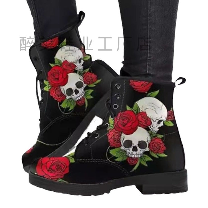 Vintage inspirierte Orthopädische Stiefel