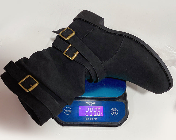 Klassische Orthopädische Stiefel mit zeitlosem Stil