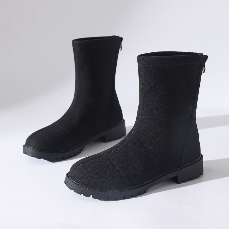 Klassische Orthopädische Stiefel mit zeitlosem Stil