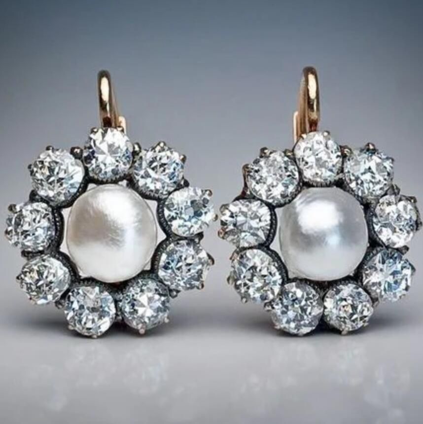 Elegante Perlen Ohrring für jeden Anlass