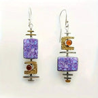 Zarte handwerkliche Ohrring