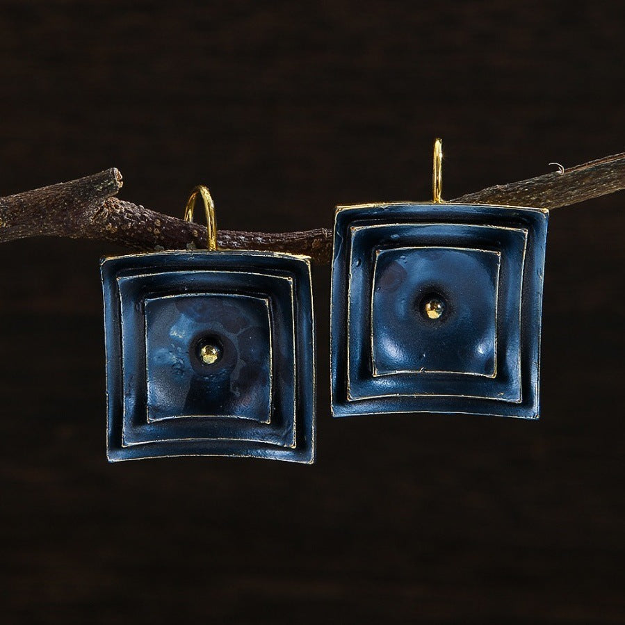 Handgefertigte Vintage Ohrring