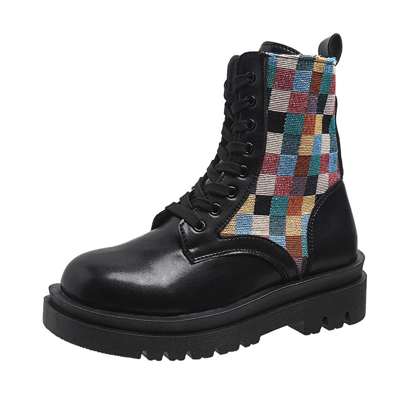 Vintage inspirierte Orthopädische Stiefel