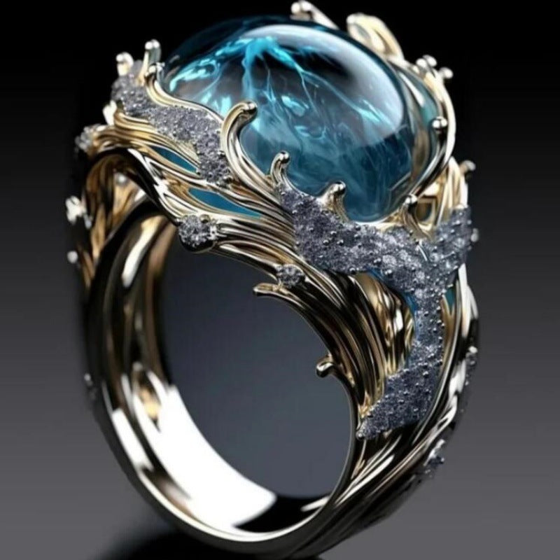 Schöne Ring mit einzigartigem Stil