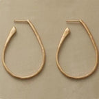 Romantische Gold Ohrring für besondere Momente