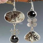 Handgefertigte Vintage Ohrring