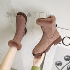 Klassische Orthopädische Stiefel mit zeitlosem Stil