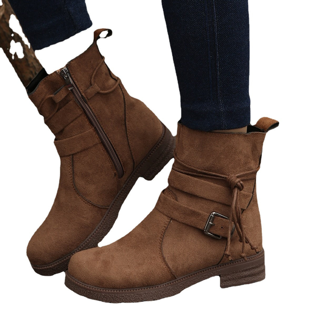 Schicke Orthopädische Stiefel mit einzigartigem Design