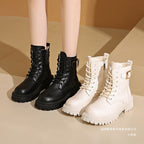 Vintage inspirierte Orthopädische Stiefel