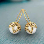 Atemberaubende Gold Ohrring für den Alltag