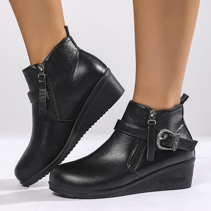 Klassische Orthopädische Stiefel mit zeitlosem Stil