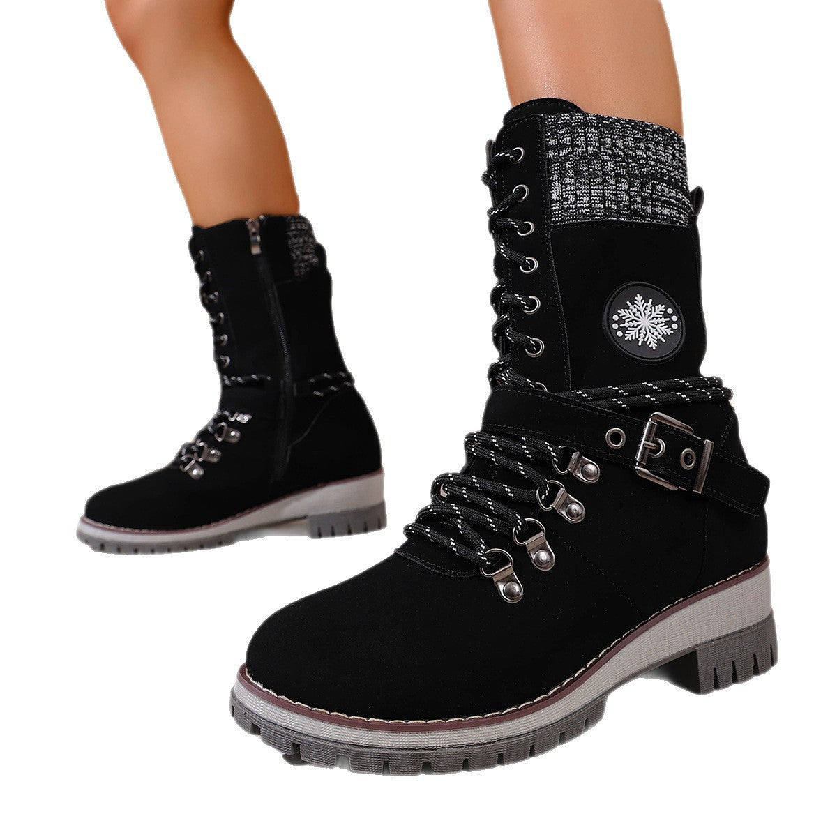 Schicke Orthopädische Stiefel mit einzigartigem Design