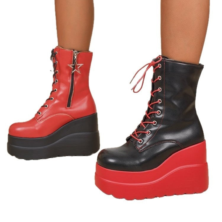 Klassische Orthopädische Stiefel mit zeitlosem Stil