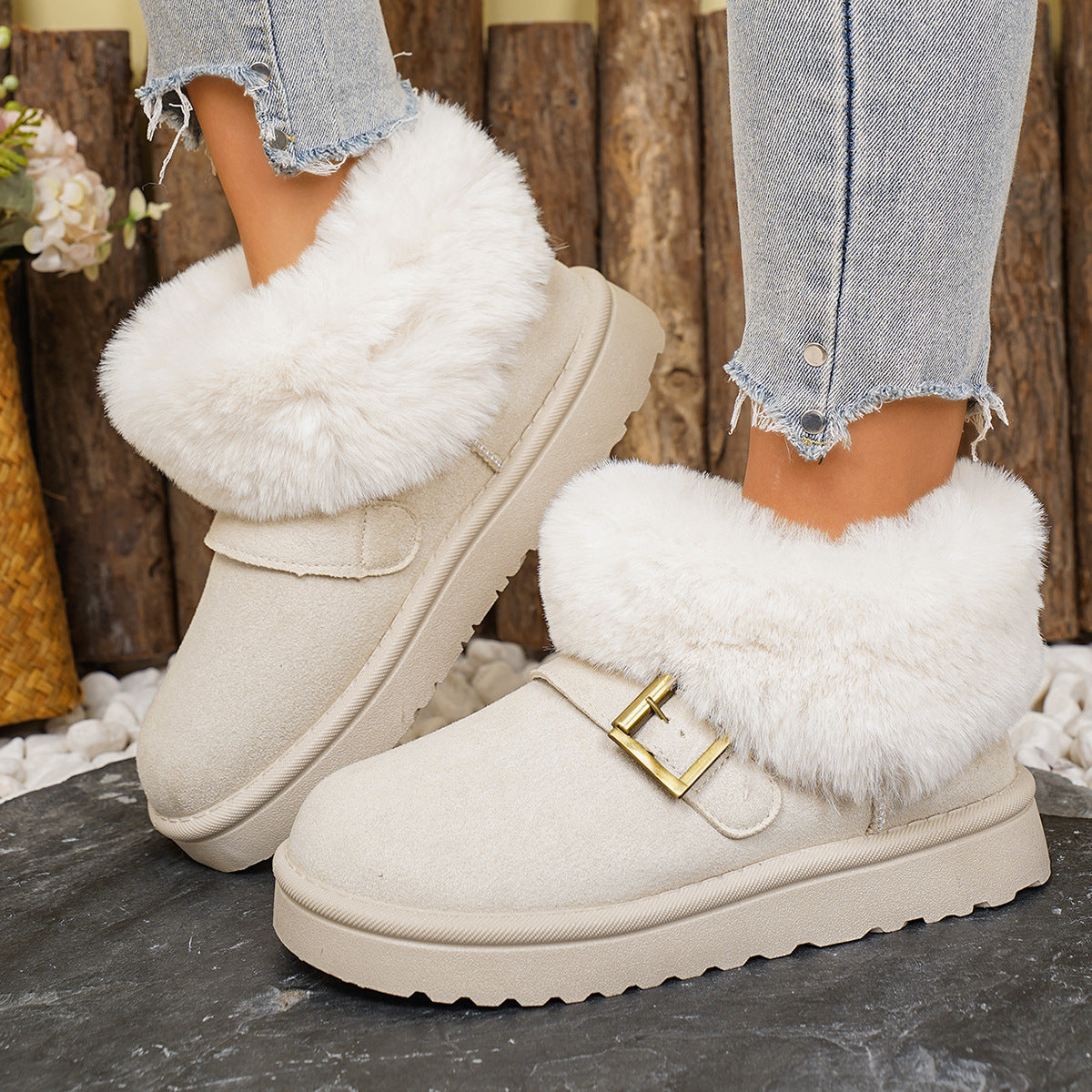 Anmutige Orthopädische Stiefel für modernen Look