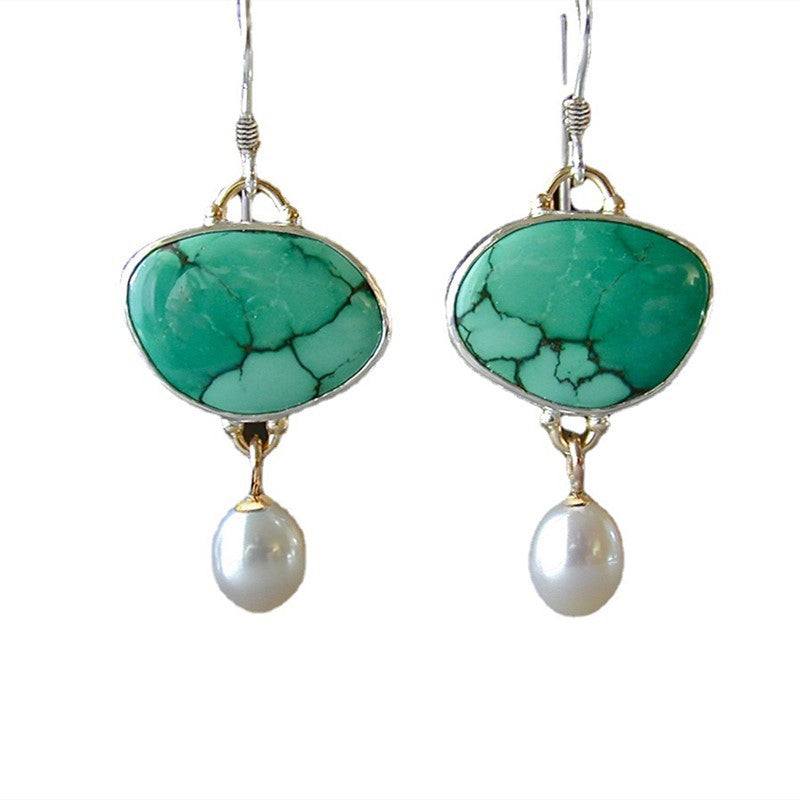 Atemberaubende Perlen Ohrring für den Alltag