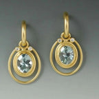 Romantische Gold Ohrring für besondere Momente