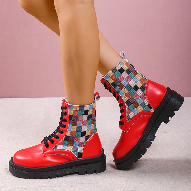 Vintage inspirierte Orthopädische Stiefel