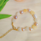 Handgefertigte Vintage Perlen Armband