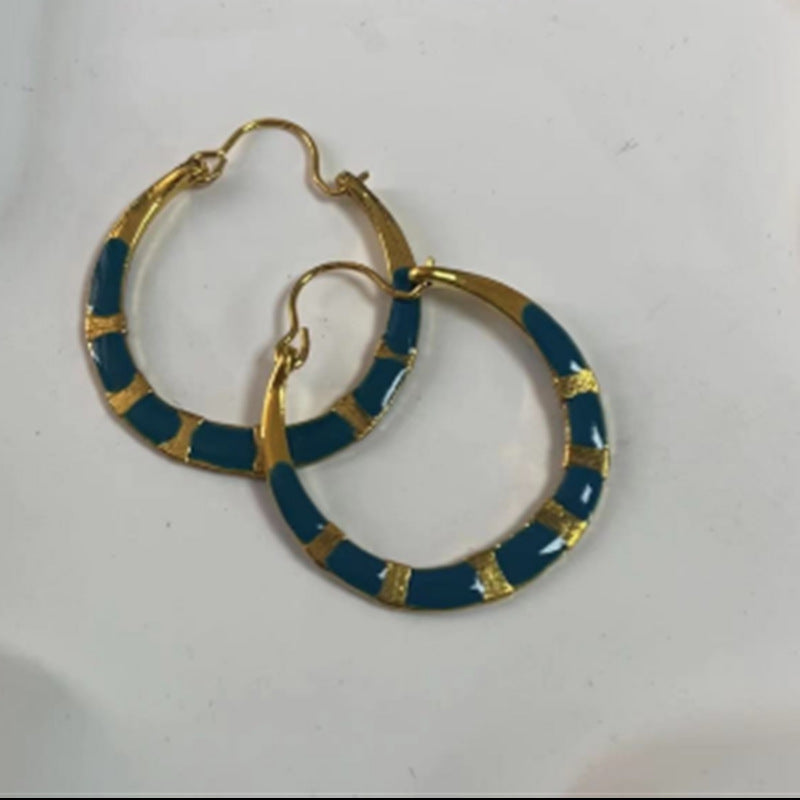 Elegante Gold Ohrring für jeden Anlass