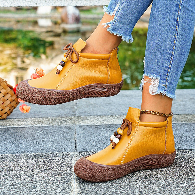 Anmutige Orthopädische Stiefel für modernen Look