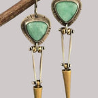 Handgefertigte Vintage Silber Ohrring