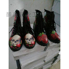 Vintage inspirierte Orthopädische Stiefel