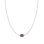 Zarte handwerkliche Perlen Halskette