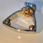 Schöne Gold Ring mit einzigartigem Stil