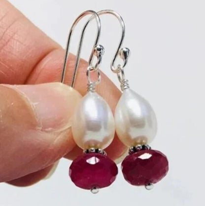 Atemberaubende Perlen Ohrring für den Alltag