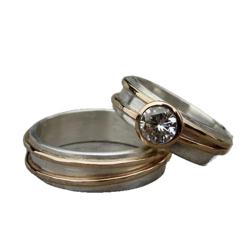 Zarte handwerkliche Ring