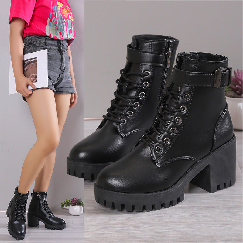 Vintage inspirierte Orthopädische Stiefel