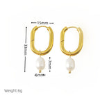 Atemberaubende Gold Ohrring für den Alltag