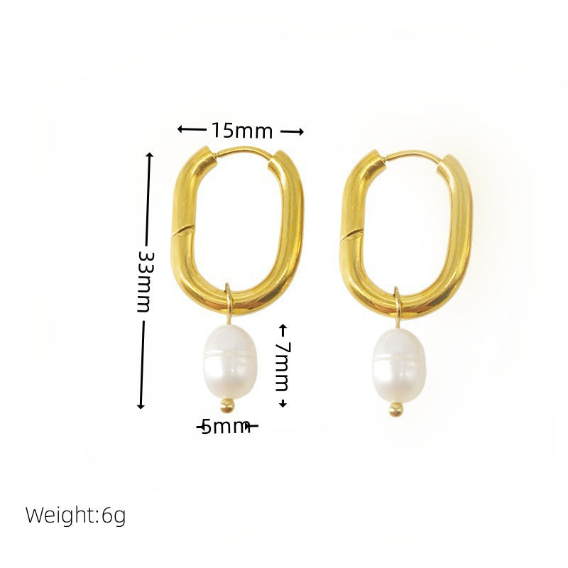 Atemberaubende Gold Ohrring für den Alltag