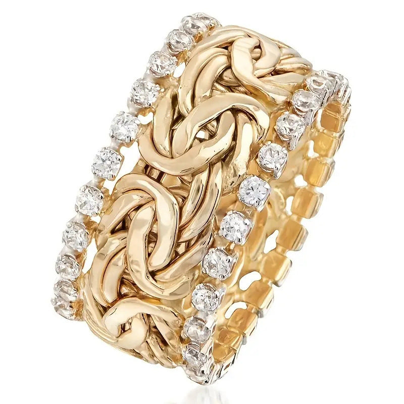 Elegante Gold Ring für jeden Anlass