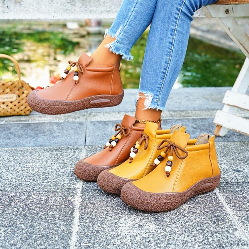 Anmutige Orthopädische Stiefel für modernen Look