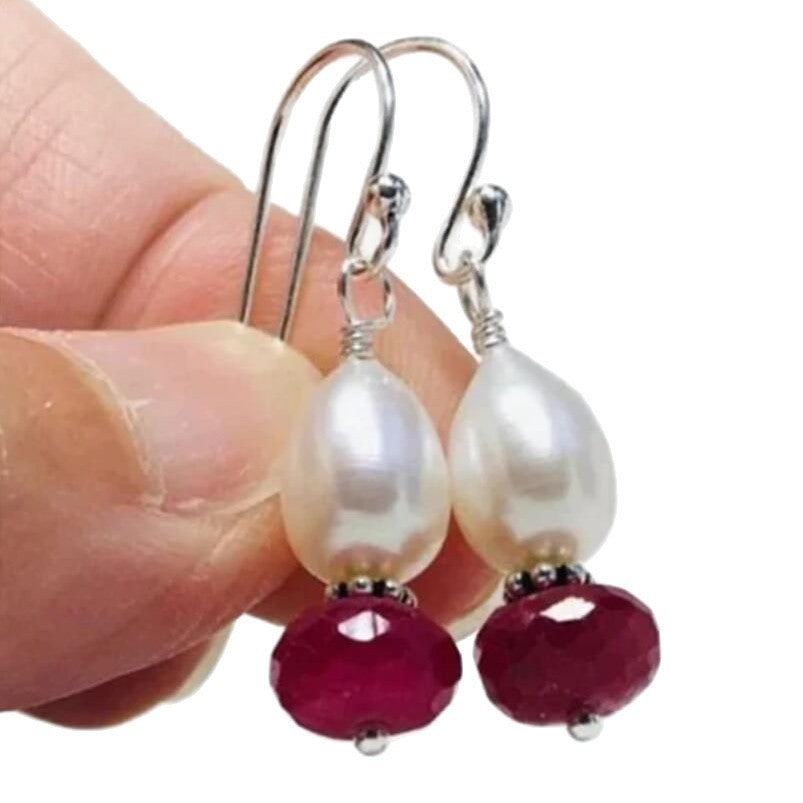 Atemberaubende Perlen Ohrring für den Alltag