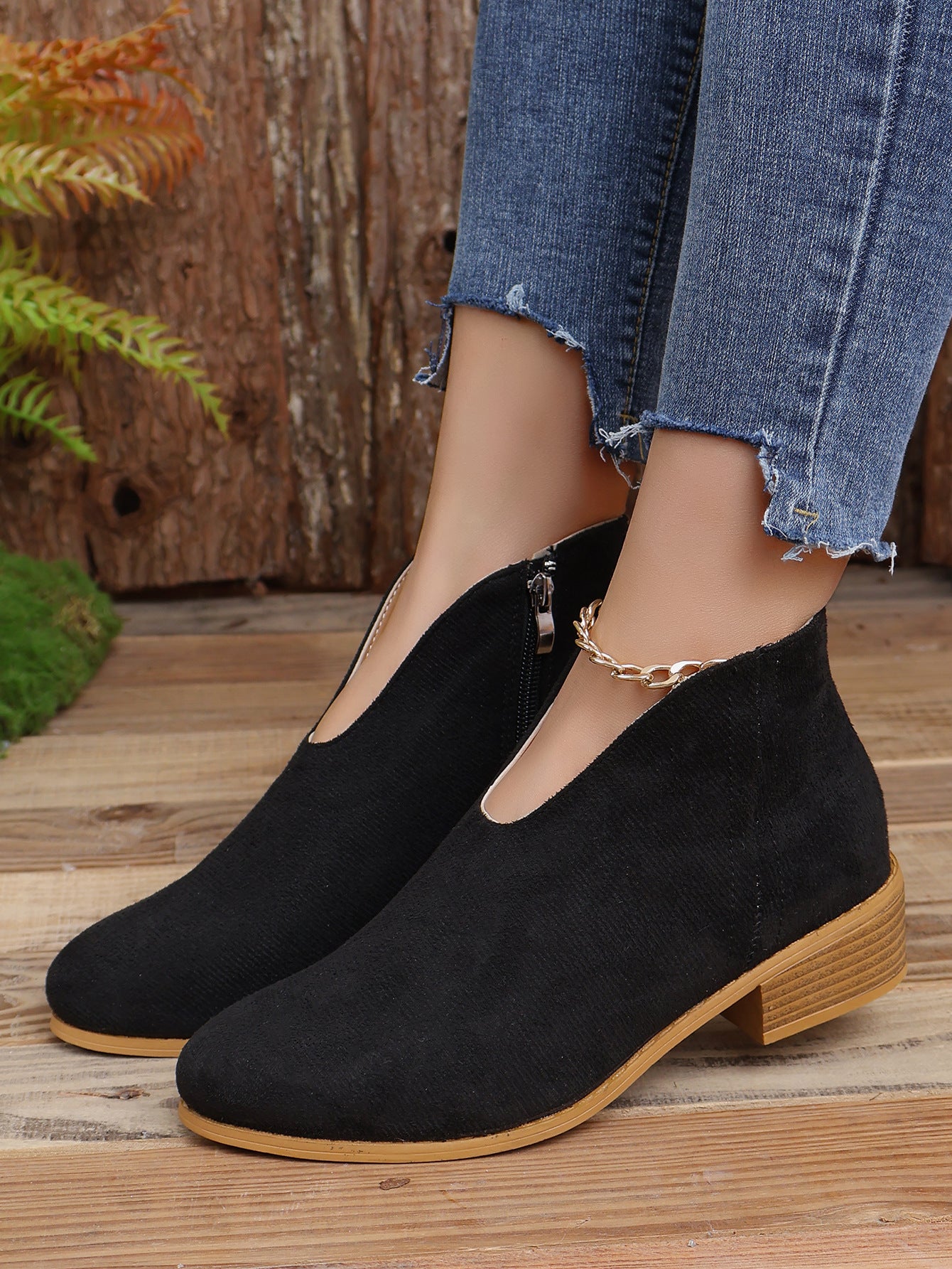 Vintage inspirierte Orthopädische Stiefel